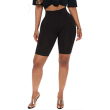 Load image into Gallery viewer, HIGH WAIST SOLID BIKER SHORTS
