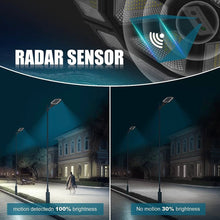 Load image into Gallery viewer, 2500W Large Solar Street Lights Outdoor - Commercial Grade Solar Powered Street Light 120000LM with Remote
