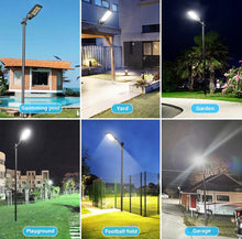 Load image into Gallery viewer, 1500W Solar Street Light 30000LM LED Outdoor Waterproof Dusk to Dawn for Yard Lighting IP66 6000K with Bracket and Remote Control
