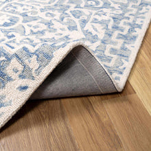 Carregar imagem no visualizador da galeria, Gagebrook Blue Wool Area Rug
