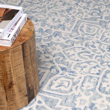 Carregar imagem no visualizador da galeria, Gagebrook Blue Wool Area Rug
