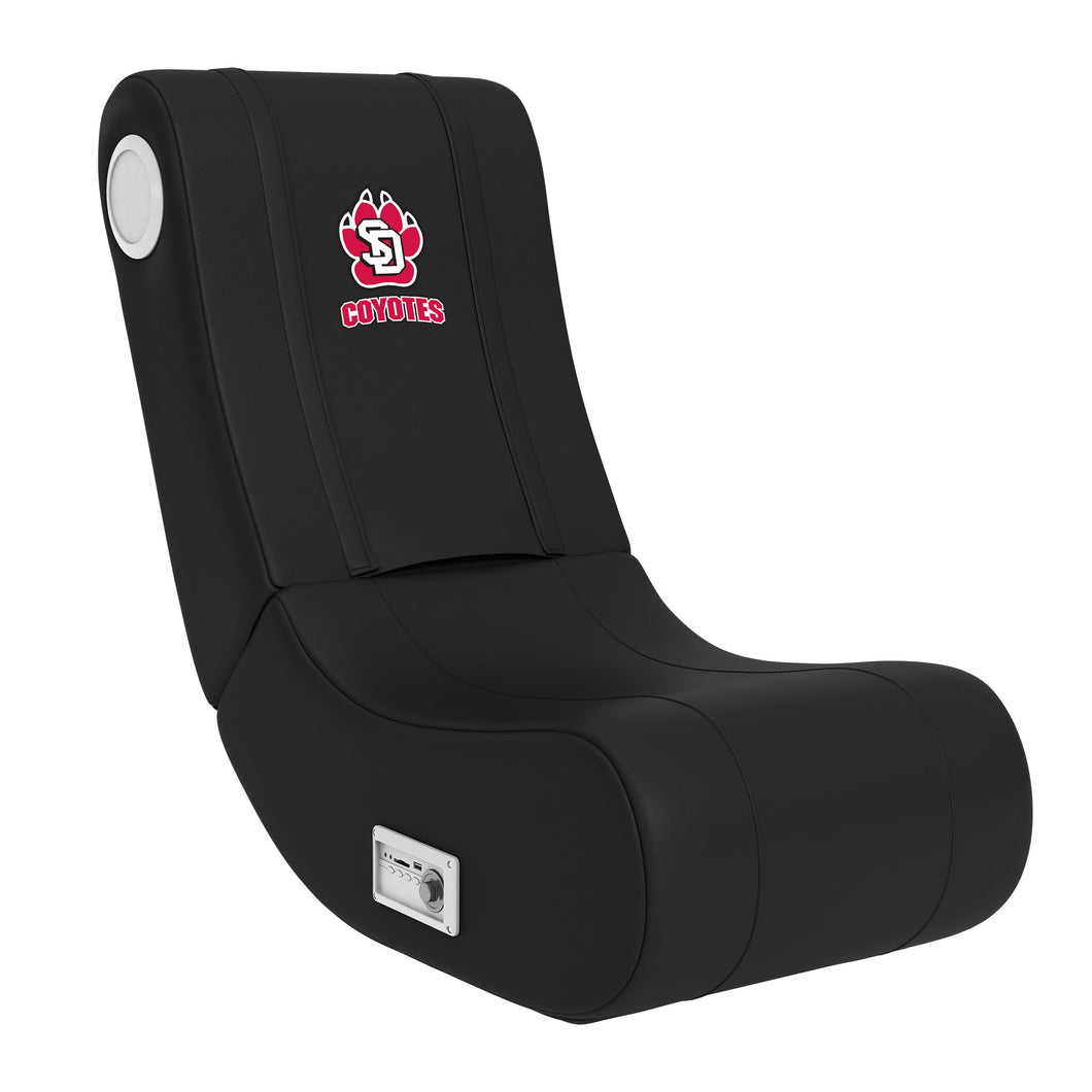 Game Rocker 100 with South Dakota Coyotes with Paw Logo