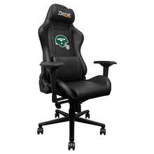 Load image into Gallery viewer, Xpression Pro Gaming Chair with  New York Jets Helmet Logo
