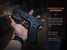 Cargar imagen en el visor de la galería, Fenix GL06 Pocket Pistol Tactical LED Light - 600 Lumens
