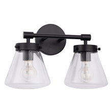 Load image into Gallery viewer, Gleam Modern Farmhouse 2-Light Vanity Light
