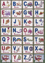 Load image into Gallery viewer, Osric Colorful Alphabet Washable Kids Rug - Clearance
