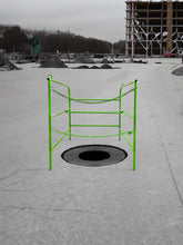Load image into Gallery viewer, Frontline GUM32YLW Manhole Guardrail 32&quot; x 32&quot;
