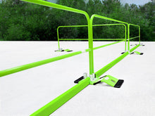 Load image into Gallery viewer, Frontline Guardrail System Non-Penetrating Complete 100&#39; Kit - OSHA Compliant
