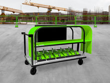 Carregar imagem no visualizador da galeria, Frontline Guardrail Ergonomic Transportation Cart
