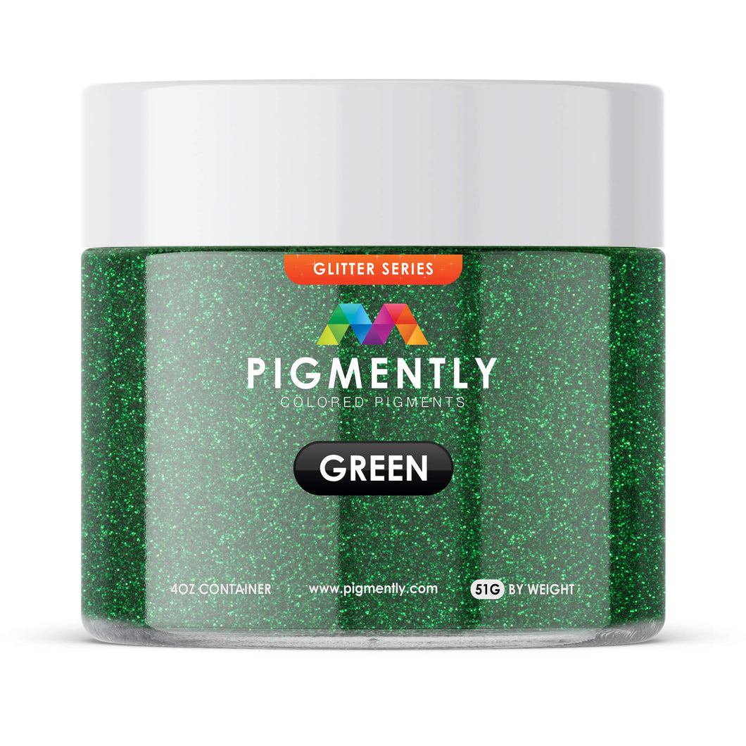 Green Glitter Epoxy Powder Pigment