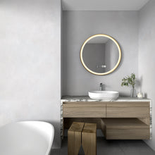 Load image into Gallery viewer, Gold Frame Vanity Mirror
