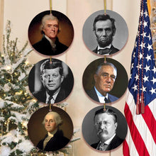 Carregar imagem no visualizador da galeria, Great United States Presidents Ornament Bundle
