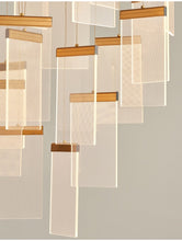Load image into Gallery viewer, 12 Lights -Luxury modern LED chandelier for staircase, lobby, living room, stairwell
