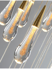 Carregar imagem no visualizador da galeria, Orta San Giulio | Hanging Crystal Lamp for Living Room
