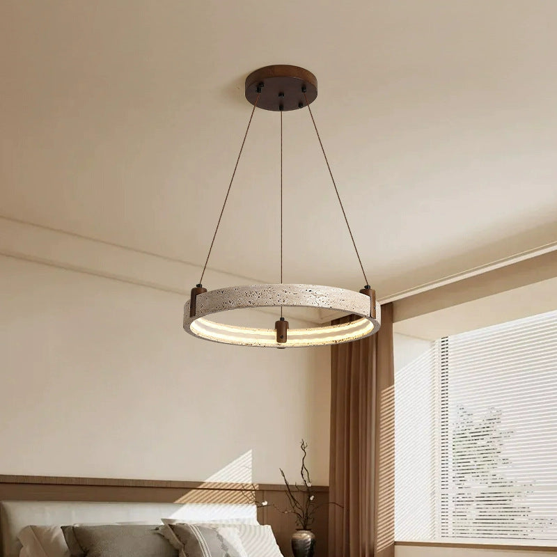 Nogy Modern Round Chandelier Living Room, Bedroom, Ring Decorative Dining Table Light