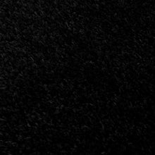 Cargar imagen en el visor de la galería, Faina Solid Black Shag Rug Washable
