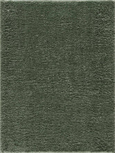 Carregar imagem no visualizador da galeria, Faina Solid Green Shag Rug Washable
