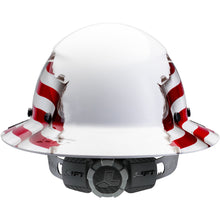 Load image into Gallery viewer, DAX American Flag Full Brim Hard Hat
