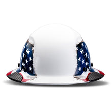 Load image into Gallery viewer, DAX American Flag Full Brim Hard Hat
