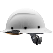 Load image into Gallery viewer, DAX White Carbon Full Brim Hard Hat
