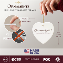 Carregar imagem no visualizador da galeria, Forever in Our Hearts Heaven’s Little Light Ornament, Christmas Memory Gift
