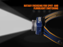 Load image into Gallery viewer, Fenix HL40R Focusable USB Rechargeable LED Headlamp

