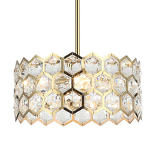 Load image into Gallery viewer, 13 Inch Modern Golden 3-Light Pendant Lighting for Living Room
