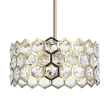 Load image into Gallery viewer, 13 Inch Modern Golden 3-Light Pendant Lighting for Living Room
