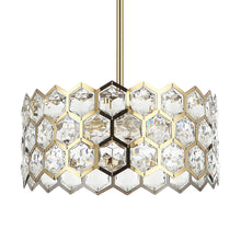 Carregar imagem no visualizador da galeria, 13 Inch Modern Golden 3-Light Island Pendant Lighting for Living Room
