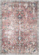 Carregar imagem no visualizador da galeria, Burgundy Holi-2303 Washable Area Rug
