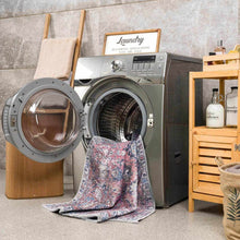 Carregar imagem no visualizador da galeria, Burgundy Holi-2303 Washable Area Rug
