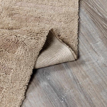 Load image into Gallery viewer, Washable Handmade Wool Rug - Brown
