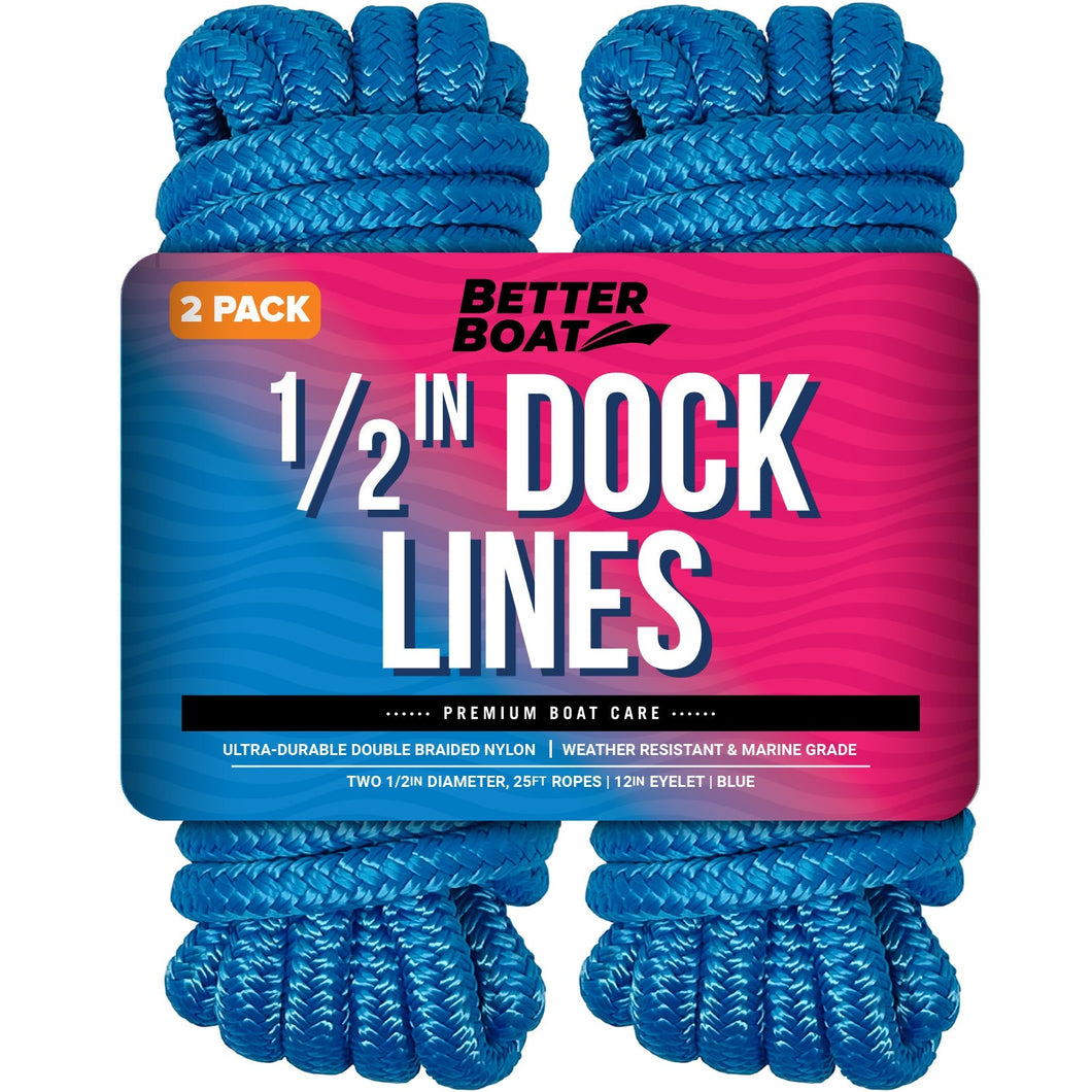 1/2 Dock Lines 25FT