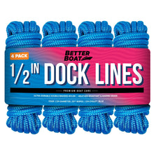 Load image into Gallery viewer, 1/2 Dock Lines 25FT
