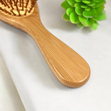 Load image into Gallery viewer, Bamboo Rounded Hair Brush | Classic Handle
