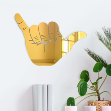 Load image into Gallery viewer, Hang Loose Hand Silhouette Mirror
