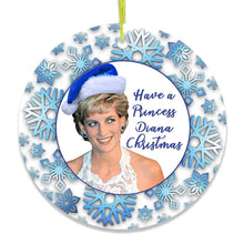 Carregar imagem no visualizador da galeria, Have a Princess Diana Christmas Ornament
