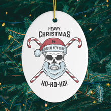Carregar imagem no visualizador da galeria, Heavy Metal Emo Christmas Santa Ornament
