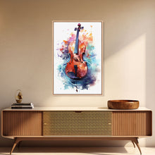Carregar imagem no visualizador da galeria, Galaxy Cello Gift, Banjo Wall Art Canvas Print, Stringed Instruments, Cello Art, Banjo Poster Print, Cello Gifts, Musical Art
