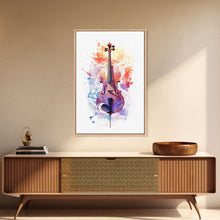 Carregar imagem no visualizador da galeria, Galaxy Cello Gift, Banjo Wall Art Canvas Print, Stringed Instruments, Cello Art, Banjo Poster Print, Cello Gifts, Musical Art
