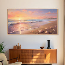Carregar imagem no visualizador da galeria, Beach Wall Art Print, Coastal Prints, Beach Prints, California Prints, Ocean Beach, Palm Print, Tropical Vibes, Surfing  Poster Wall Art
