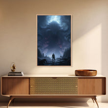 Carregar imagem no visualizador da galeria, Apocalypse, Dark Art Print, dark fantasy art, Canvas Print, Wall Hanging, Portrait Art, Spooky Decor, Horror Home Decor, Unique Gift
