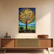 Carregar imagem no visualizador da galeria, Abstract Art, Tree Wall Art, Nature Print, Canvas Print, Wall Hanging, Portrait Art, New Homeowner Gift, Above Bed Art, Entryway Prints

