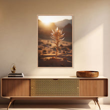 Load image into Gallery viewer, Giant Andersonia, Desert Art, Plant Art, Canvas Print, Wall Hanging, Portrait Art, Business Gift, College Dorm Decor, Minimalist Prints
