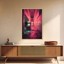 Carregar imagem no visualizador da galeria, Arcade Machine, Retro Art, Arcade, Canvas Print, Wall Hanging, Portrait Art, Video Game Decor, Retro Video Games, Game Room Art, Gift Ideas
