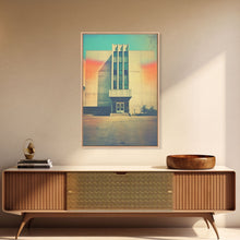 Carregar imagem no visualizador da galeria, Architecture  Art, Architecture Print, Urban Art, Fine Art Print, Minimalist Art, Canvas Print, Wall Hanging Portrait Art, Office Wall Decor
