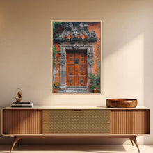 Load image into Gallery viewer, Change23 Colorful Indian Architecture Canvas Print, Traditional Art if India, Photography Print, Indian Wall Art, Living Room Decor
