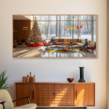 Carregar imagem no visualizador da galeria, Fall Festival Sunset Framed Canvas Print, Autumn Farmhouse Decor, Rustic Country Landscape Art, Fall Gift Idea, Seasonal Wall Art
