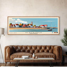 Carregar imagem no visualizador da galeria, Aldeburgh, United Kingdom Panoramic Print, Vacation Gift, United Kingdom Wall Art, Vacation Wall Art, Vacatation Memories, Beach Decor, Beach Or Lakehouse Art

