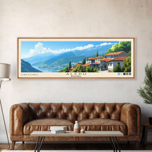 Carregar imagem no visualizador da galeria, Alepu, Bulgaria Panoramic Print, Vacation Gift, Bulgaria Wall Art, Beach Painting, Beach Decor, Beach Or Lakehouse Art
